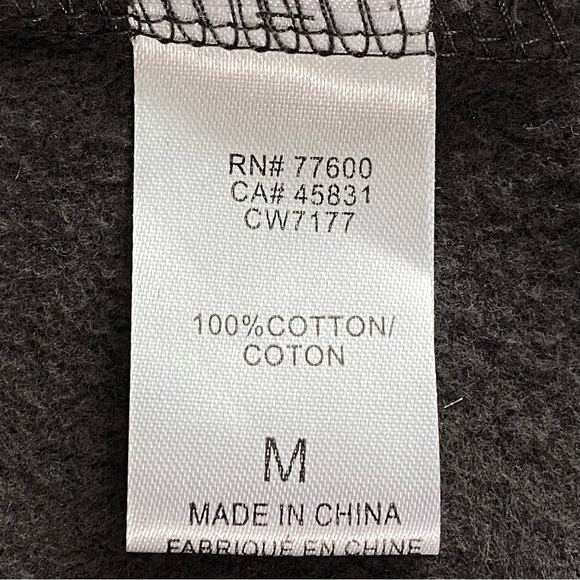 Peloton X Chaser Splatter Crew Sweatshirt black size Medium - Picture 5 of 5